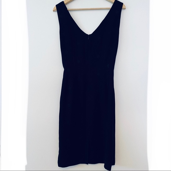 Dana Buchman Embroidered Sheath Dress - Picture 3 of 7